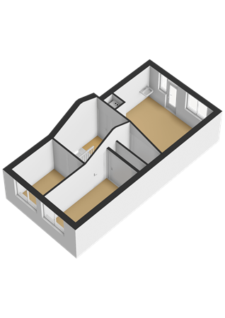 Floorplan - Hogeweg 14, 1401 TL Bussum